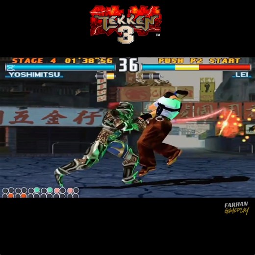 10K views · 189 reactions | Tekken 3 Yoshimitsu All Combos #reels #viral #trending #tekken | Farhan Gameplay | Facebook