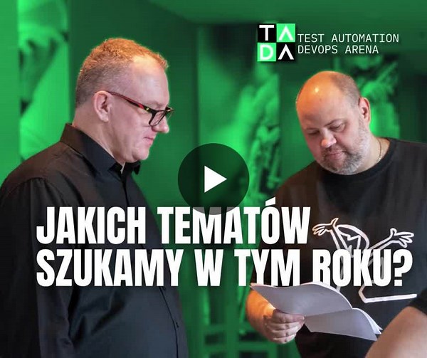 #cfp #tada26 #testautomation #devops | TADA - Test Automation DevOps Arena