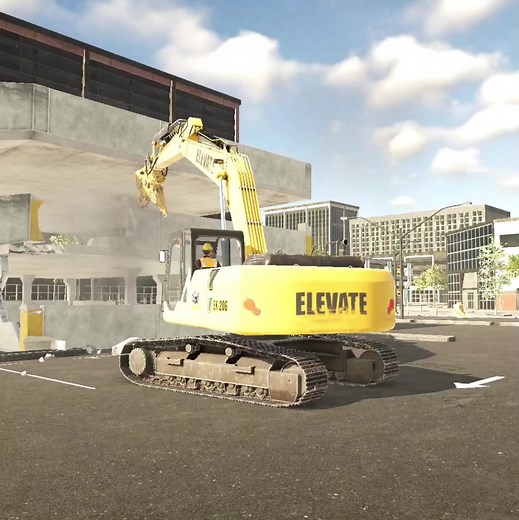 #construction #demolish #build #pcgames #excavator #simulation