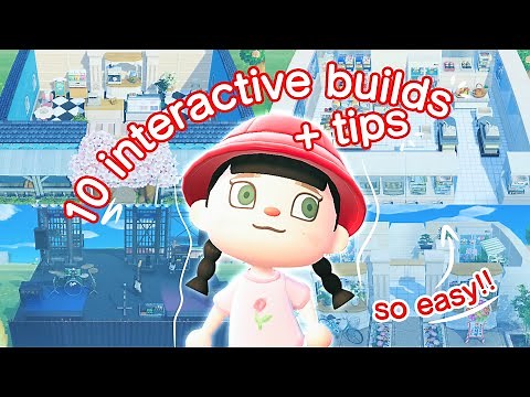 Create interactive builds like a pro 💪 | Shops, Post Office, Supermarket, School + more! | ACNH