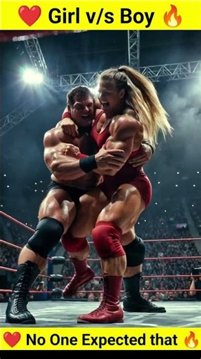 Massive Arena Erupts As Giant Woman Challenges Dominant Male Grappler For Glory 💥👊
