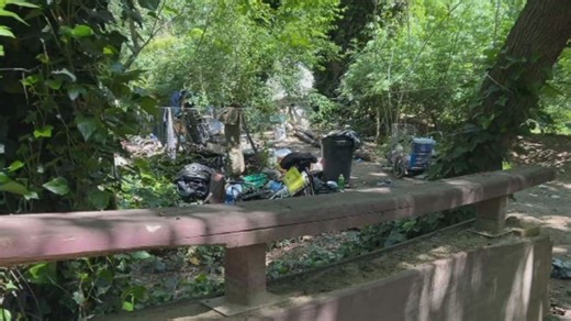 Red Bluff homeless shift to federal land after Dog Island deadline