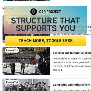 You don't need to wait for a Renaissance to prep for your class. We brought the clarity to you!​ Less clutter, smoother navigation, and built-in teaching tips and guides. Check out the new course updates! | OER Project | Facebook