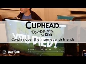 Play Cuphead Co-Play ONLINE with Parsec Virtual Couch Gaming Co-Play Features