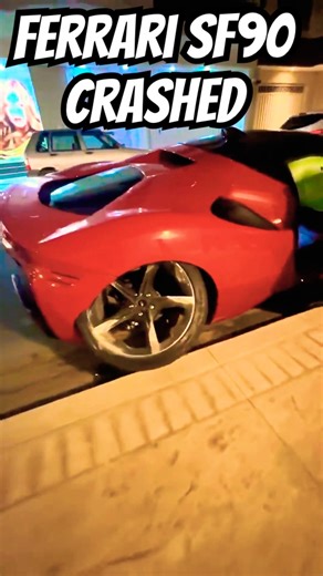 Ferrari SF90 Crash Caught on Camera! 😳