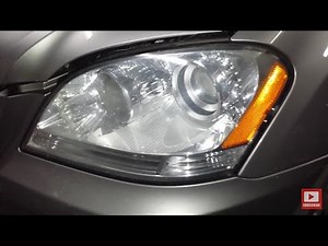 Replace bulbs of the Mercedes M-Class