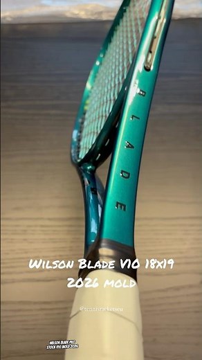 New Wilson Blade V10 Pro Stock 2026 #stefanostsitsipas #wilsontennis #blade98 #bladev10 #toroline