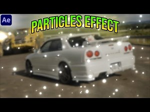 Atmospheric Particles Effect Tracked With Footage in After Effects