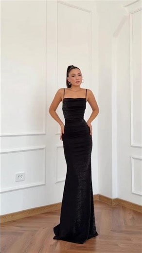 The perfect 🥀 our DIANA Maxi Dress in black 🖤#fashion #model #beauty #style #outfit #shorts