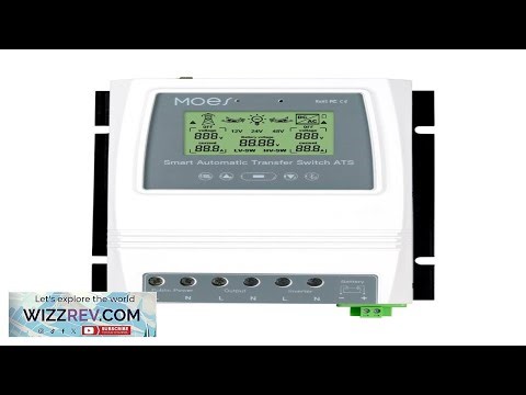 MOES BAT 80A Tuya bluetooth Intelligent Dual Power Controller 80A 16KW ATS Automatic