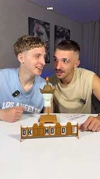 🪢 Hangman challenge! 😱 One player knows the secret word, the other has to guess # YouTube short