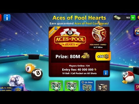 TOURNAMENT 😱 AND UNLOCK NEW RING 8 BALL POOL