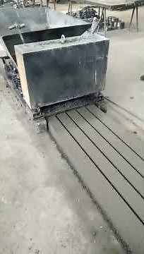 Working video to make concrete lintel by precast cement lintel purlin /cement lintel column machine