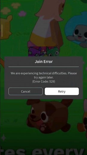ROBLOX (Error Code:529 )