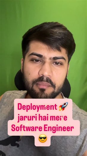Rajan Walia on Instagram: "Deployment is very Important for Software Engineer #backend #coding #engineering #software #techreels #reels #programming #virals #students"