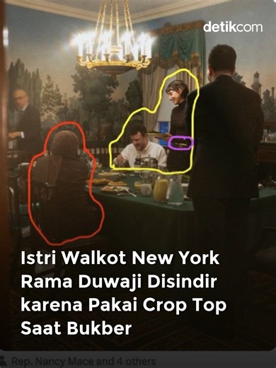 Kritik Fashion Rama Duwaji Saat Buka Puasa di Gracie Mansion