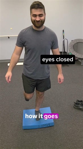 Improve your balance by challenging the body's 3 systems!