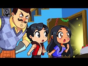 WHAT COULD HE BE HIDING?! | Secret Neighbor