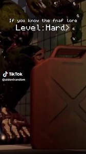 If you know the fnaf lore. | Five Nights At Freddy's Entertainment