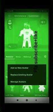 how to modify the avatar in Roblox without robux