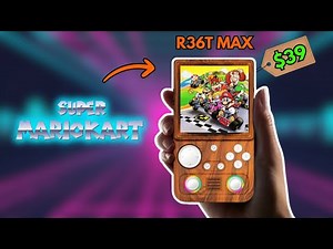 Super Mario Kart On This 39$ Gaming Console! | R36T MAX Gameplay 2025