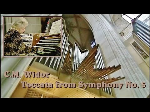 Widor | TOCCATA FROM SYMPHONY No. 5 | Diane Bish at Ulm Cathedral, Germany