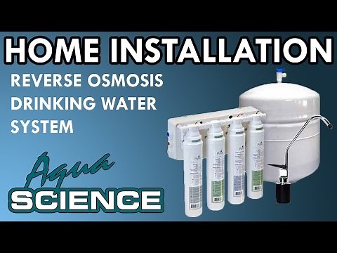 Reverse Osmosis Basement Install by Aqua Science