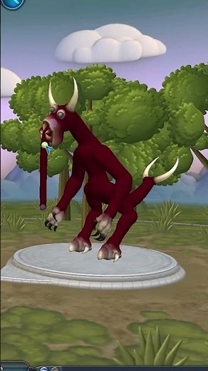 Evolution of an EVIL DEMON in Spore #gaming #sporecommunity #demon #spore