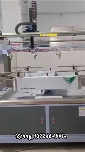 New Robotic Painting Machine Test Run