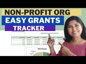 Grants Tracker for Non Profit Organizations | Grants applied for, approved, payments received