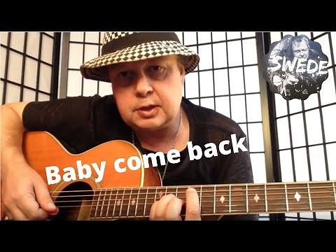 Baby come back - Player - Guitar Lesson