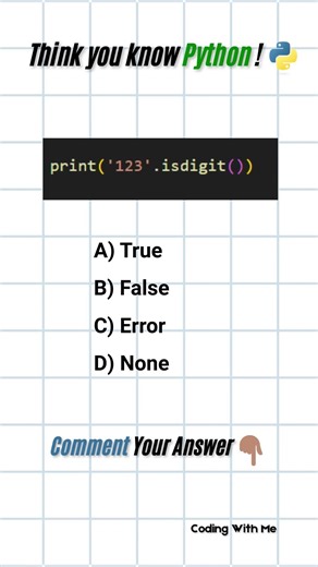 Python Coding Challenge| Prove You are a python Dev#pythontutorial #pythontricks#python#learnpython