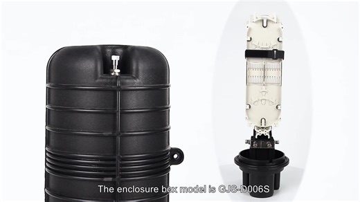 FTTH 96 Core Optical Fiber Cable Joint Closure IP65 Fiber Dome Type Splice Closure Joint Box 7 Port