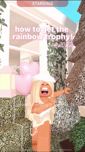How to Get the Rainbow Trophy in Bloxburg