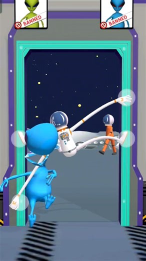 Blue And Green Alien🤣😂#gaming #shorts