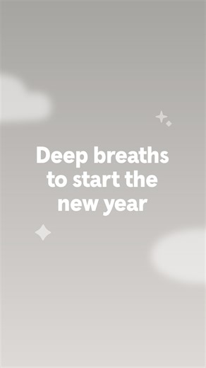 Headspace on Instagram: "✨Happy New Year! ✨New year, new goals, but same reminder: it all starts with your headspace. When you make mental health the foundation of your goals, everything else becomes more sustainable. Deep breaths are just the beginning — click the link in our bio to join our Take 5 challenge in the Headspace app, where we’re building the framework for the year ahead by making a habit of just 5 minutes of practicing mindfulness per day."