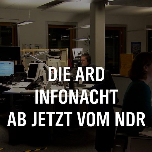 Gut informiert durch die Nacht: Ab heute 22 Uhr kommt die ARD Infonacht von NDR Info. | NDR Info