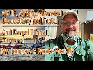 2 Weeks Post Op, ACDF Recovery Story And Carpal Tunnel Surgery!
