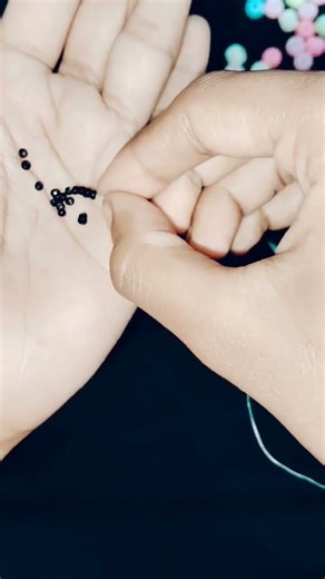 DIY Beaded Anklet Tutorial ✨#handmade #easy