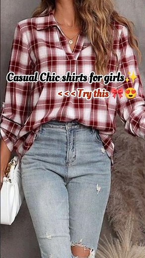 8 Aesthetic Plaid Shirt Outfit 2026😍✨#shorts #plaidshirt #outfitideas #fashion #shirts #ootd #style