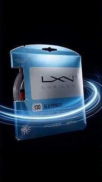 ALU Power = explosive spin, power & precision.#Luxilon #Tennis #strings