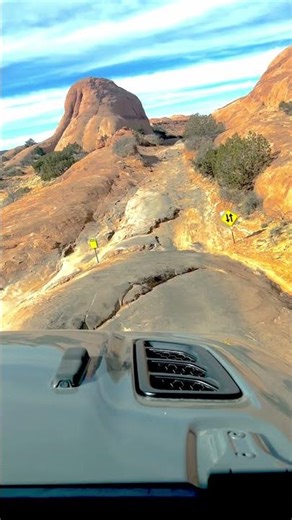 Hell’s revenge Trail , Moab Utah.