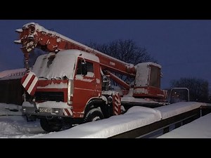 Liaz 150.261 CKD AD14 Besenyőtelek 2026.01.07. Havas vonulás( LILLA Daru )