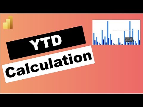 Power BI Quick Measure Calculation for Year to Date [YTD] and Comparing it with Total