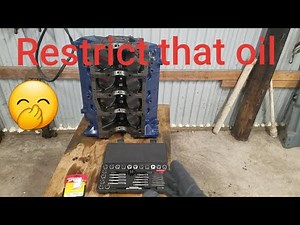 how to 302 / 351 oil restrictors