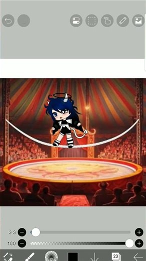 luna in a circus #music #pop #gacha