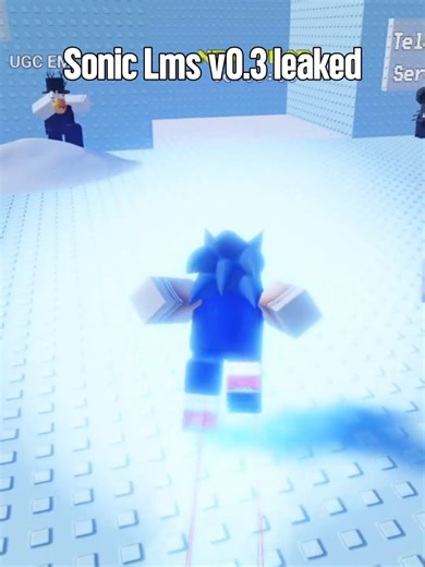 Sonic lms v0.3 leaked in ability tower #abilitytower #outcomememories #robloxfyp #robloxgame