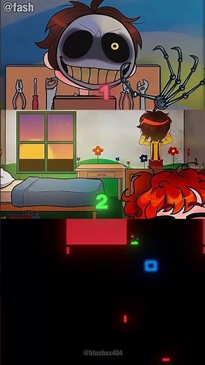 Prototype x Poppy Story - Come Along Down With Me (Poppy Playtime Chapter 5) | Blue Bouncing Square
