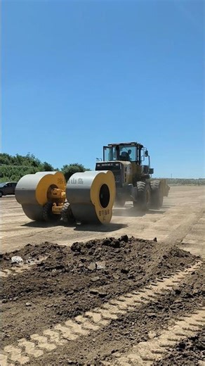 ⚙️ “This is not a road roller but it holds the secret to compacting the soil!