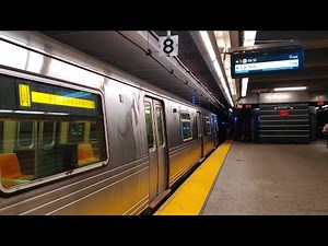 MTA New York City Subway: R46 (W) Train at 86th Street - 2nd Avenue